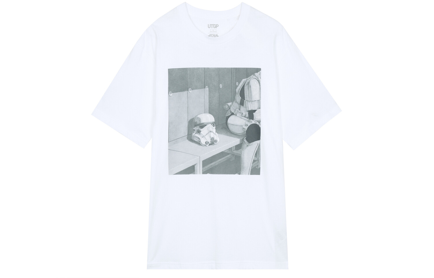 

Футболка Disney X Disney Co-branded SS23 унисекс белая Uniqlo, белый