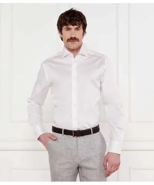 

Футболка города Slim fit Van Laack, белый
