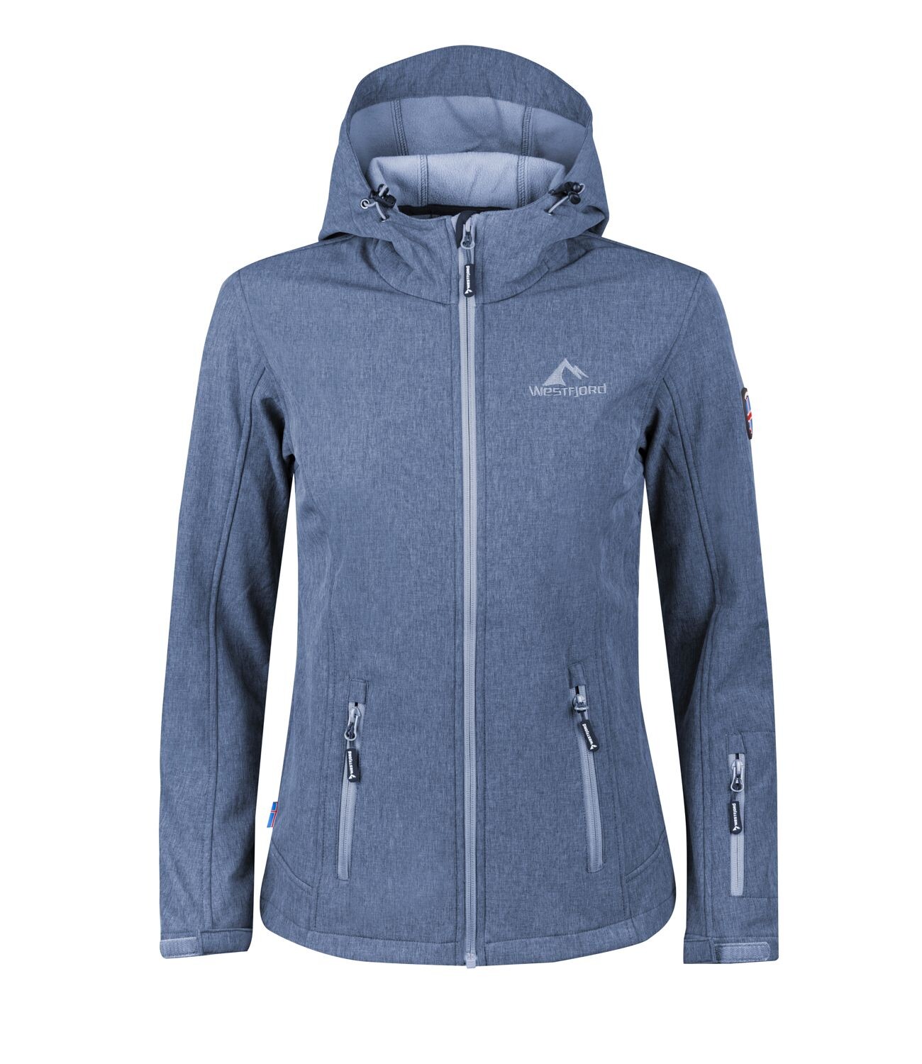 

Куртка софтшелл Westfjord Softshell Jacke Eldfjall, цвет Klippenblau