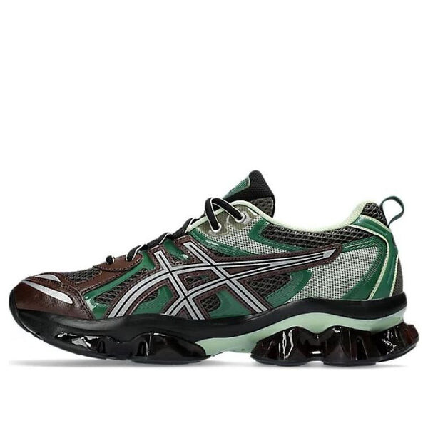

Кроссовки gel quantum kinetic 'dark sepia shamrock' Asics, мультиколор