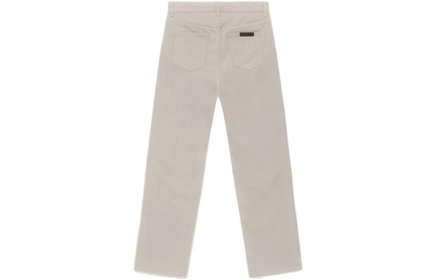 Джинсы с 5 карманами Fear Of God Essentials, цвет Silver Cloud — фото 2