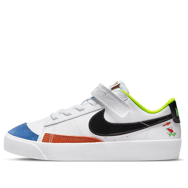 

Кроссовки blazer low '77 'white multi' Nike, белый