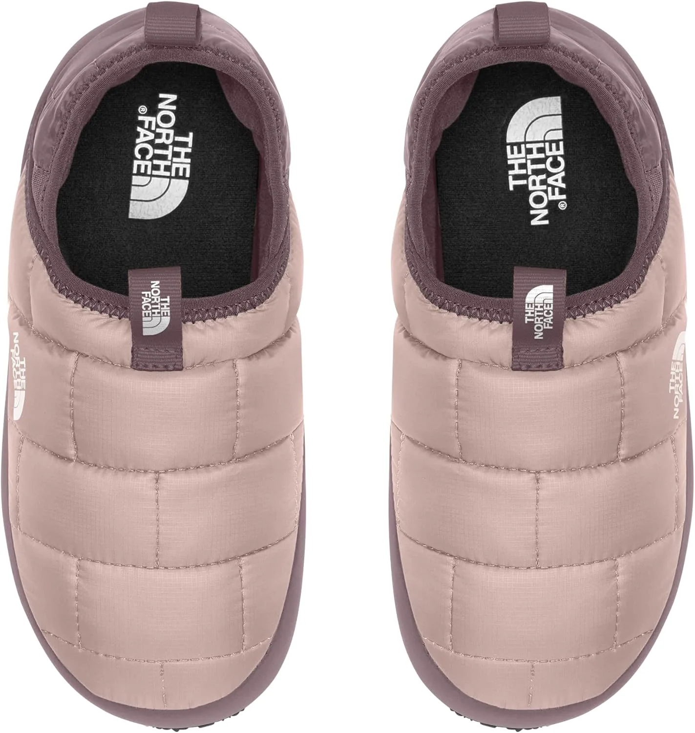 Кроссовки The North Face Teen Thermoball Insulated Traction Mule II для подростков, розовый/серый — фото 4