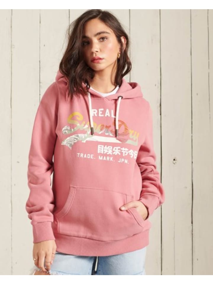 

Толстовка Superdry, розовый