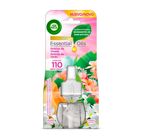 

Замена электроприборов Essential Oils Delicias De Verano Airwick, 19 ml