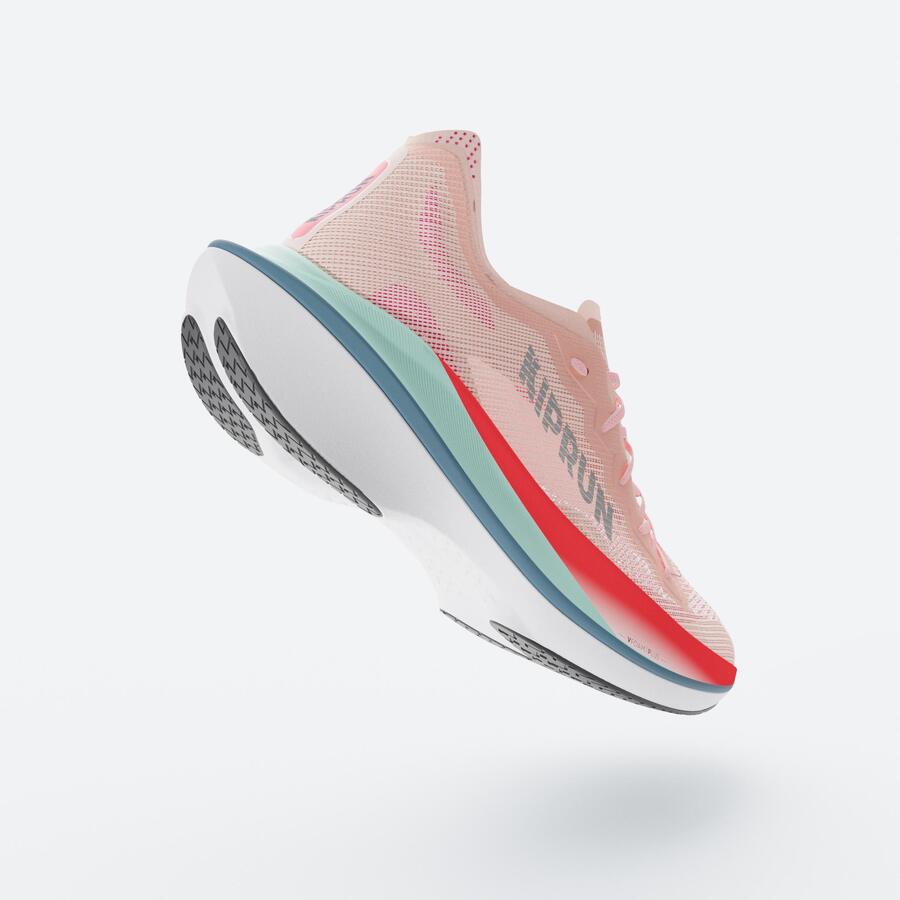 KIPRUN Женские кроссовки с карбоновой пластиной - KD900XB LD2 розовые — фото 3
