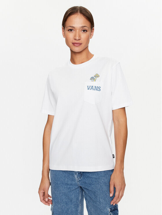 

Футболка стандартного кроя Vans, белый