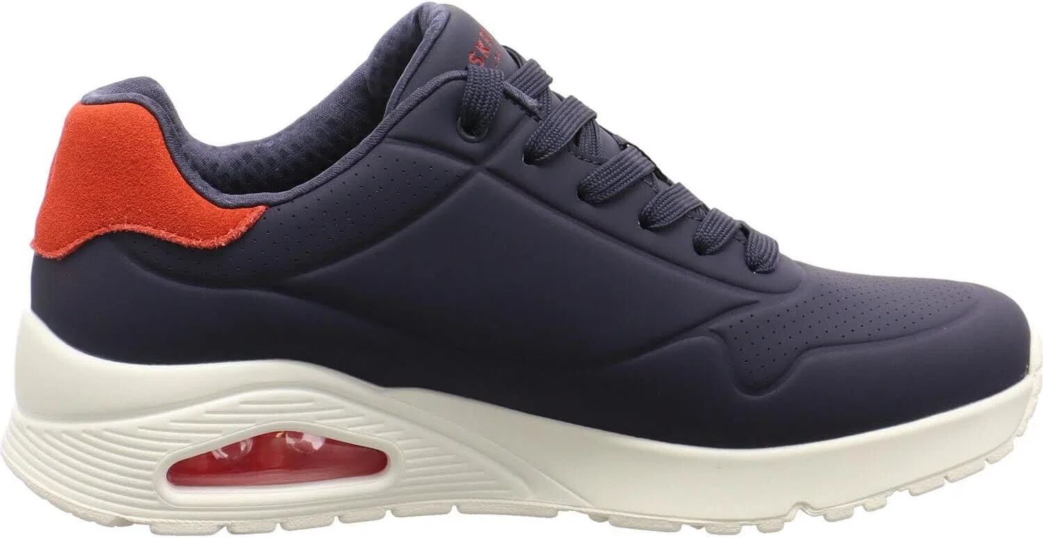 Мужские кроссовки Skechers Uno-Suited On Air, Blue Nvrd — фото 4
