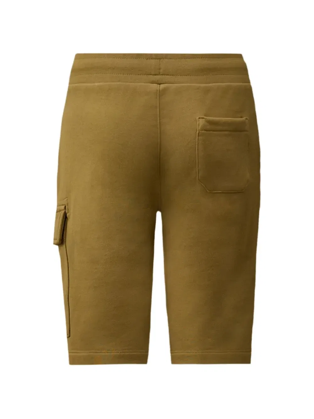 Хлопковые шорты CP Company Kids, зеленый — фото 2
