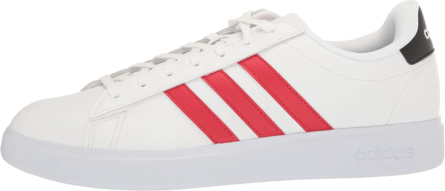 Мужские кроссовки Adidas Grand Court 2.0, белый/черный — фото 2
