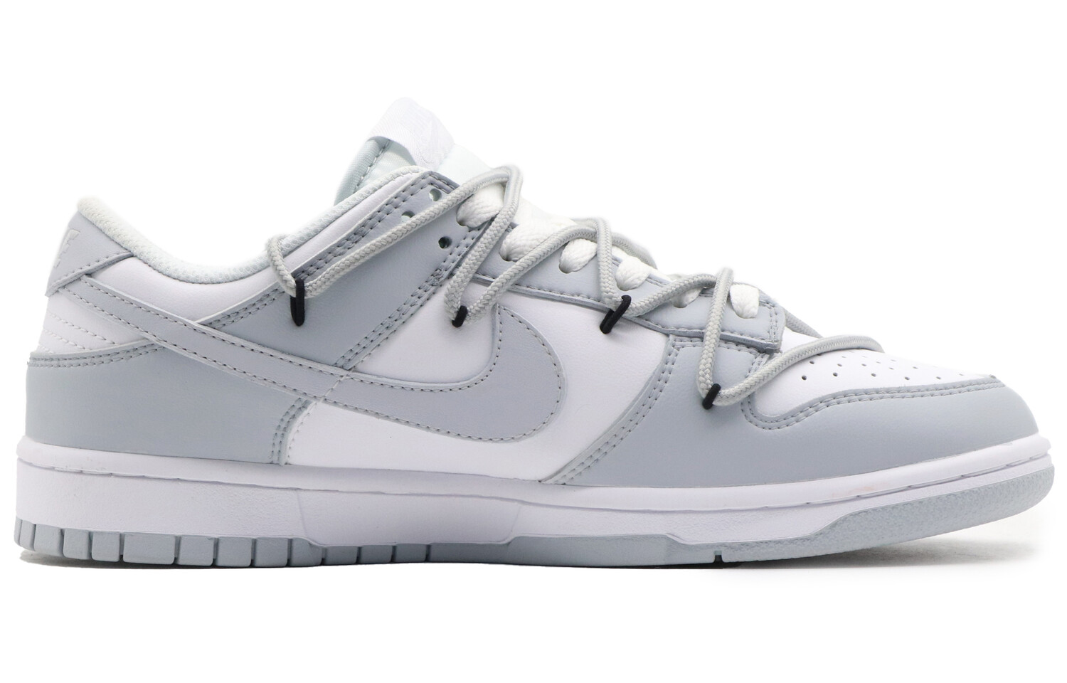 

Кроссовки Nike Dunk Skateboard Shoes Men Low-Top Gray White