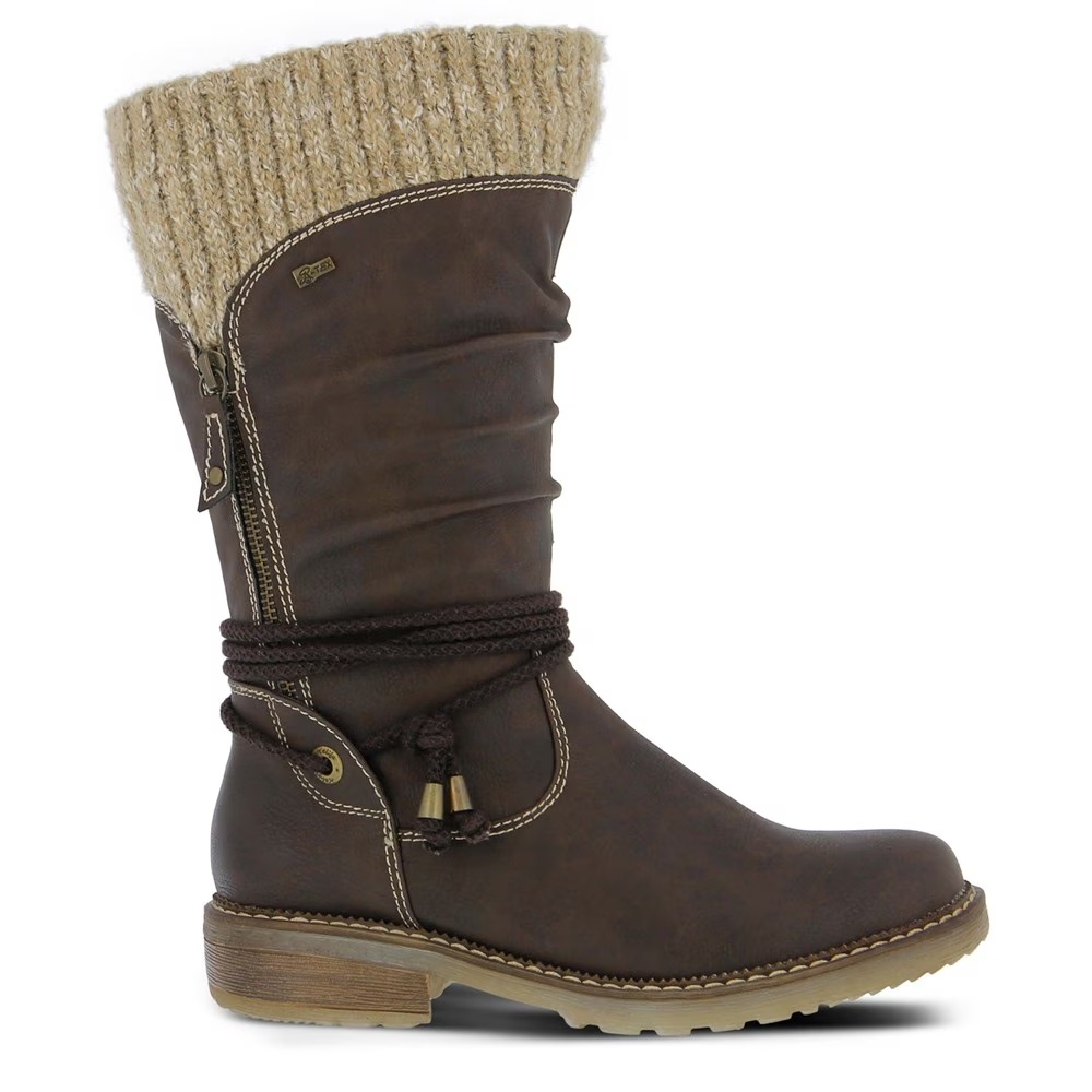 Водонепроницаемые зимние ботинки Acaphine Spring Step, dark brown