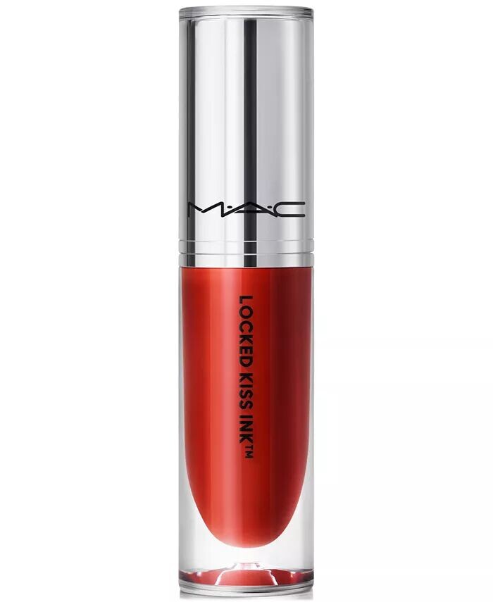 Чернильная губная помада Locked Kiss Mac, цвет Extra Chili (Warm Brick Red) — фото 2