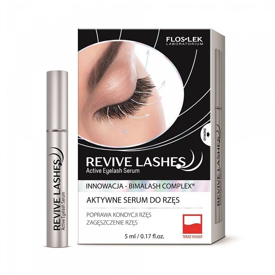 

Floslek, Revive Lashes, сыворотка для укрепления ресниц, 5 мл Flos-Lek