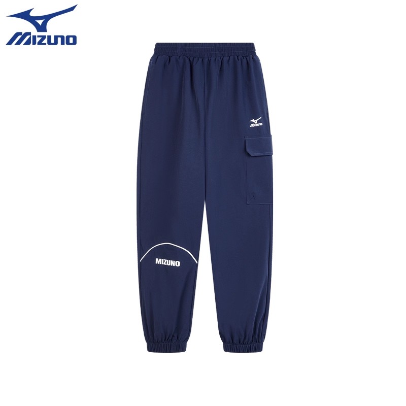 Детские быстросохнущие брюки для лета Mizuno, светло-голубой — фото 4