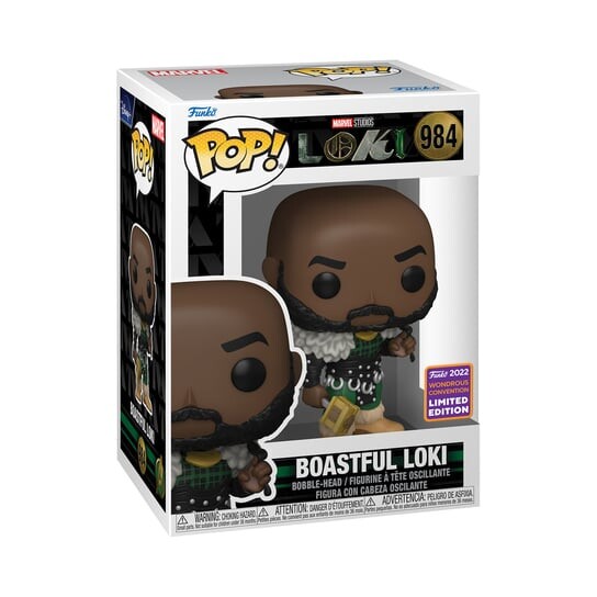 

Funko POP! Эксклюзивная, коллекционная фигурка, Marvel, Хвастливый Локи