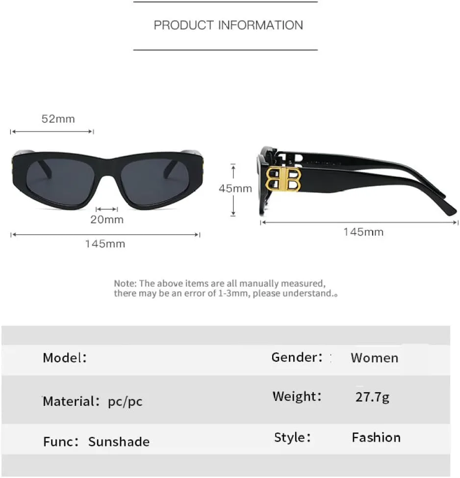 

Солнцезащитные очки в стиле ретро для женщин, с оправой типа «чайный абажур», для использования на открытом воздухе, защита от УФ-излучения UV400 generic, Lkjbh