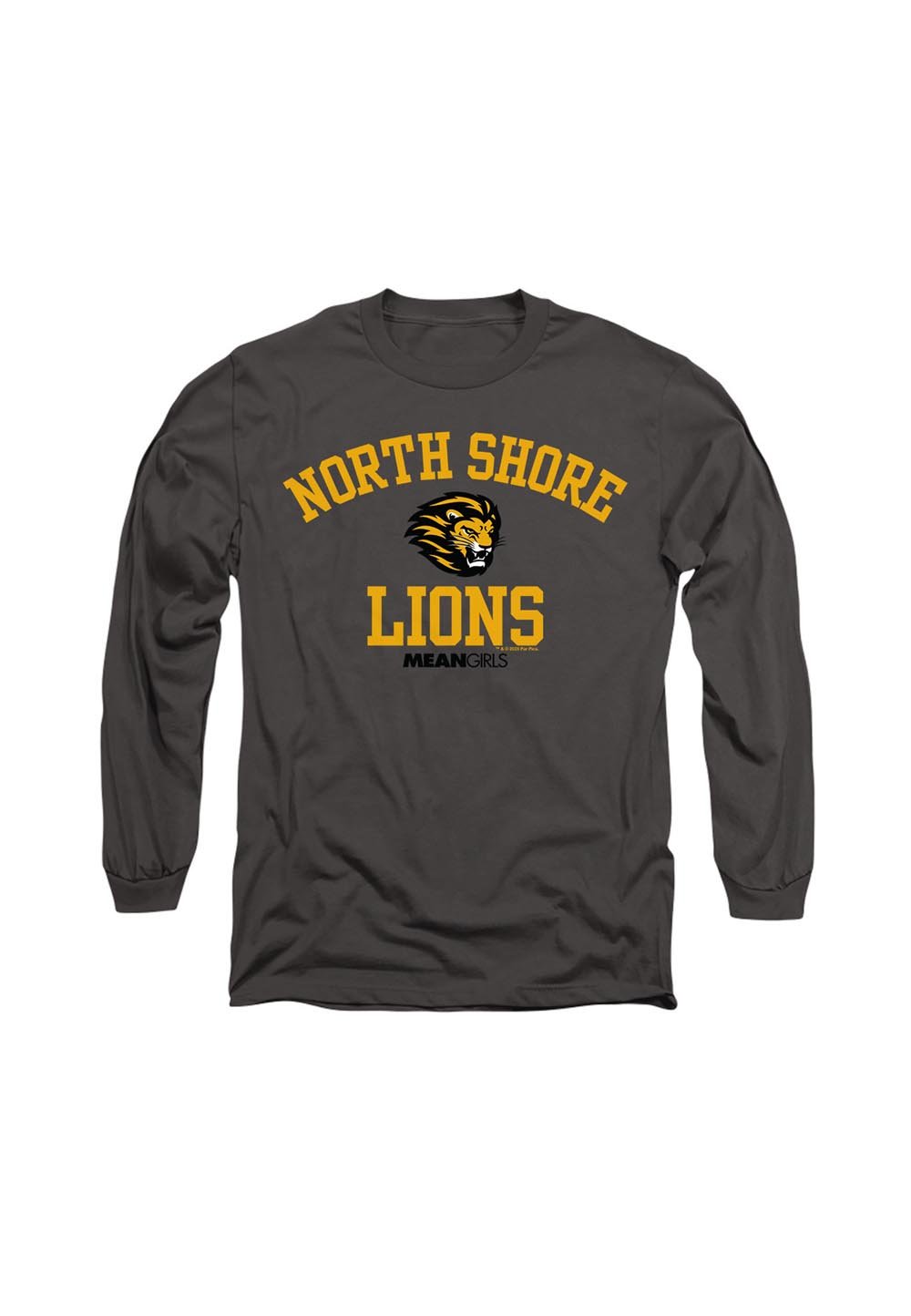 

Топ с длинными рукавами MEAN GIRLS NORTH SHORE LIONS Cotton Soul, антрацит