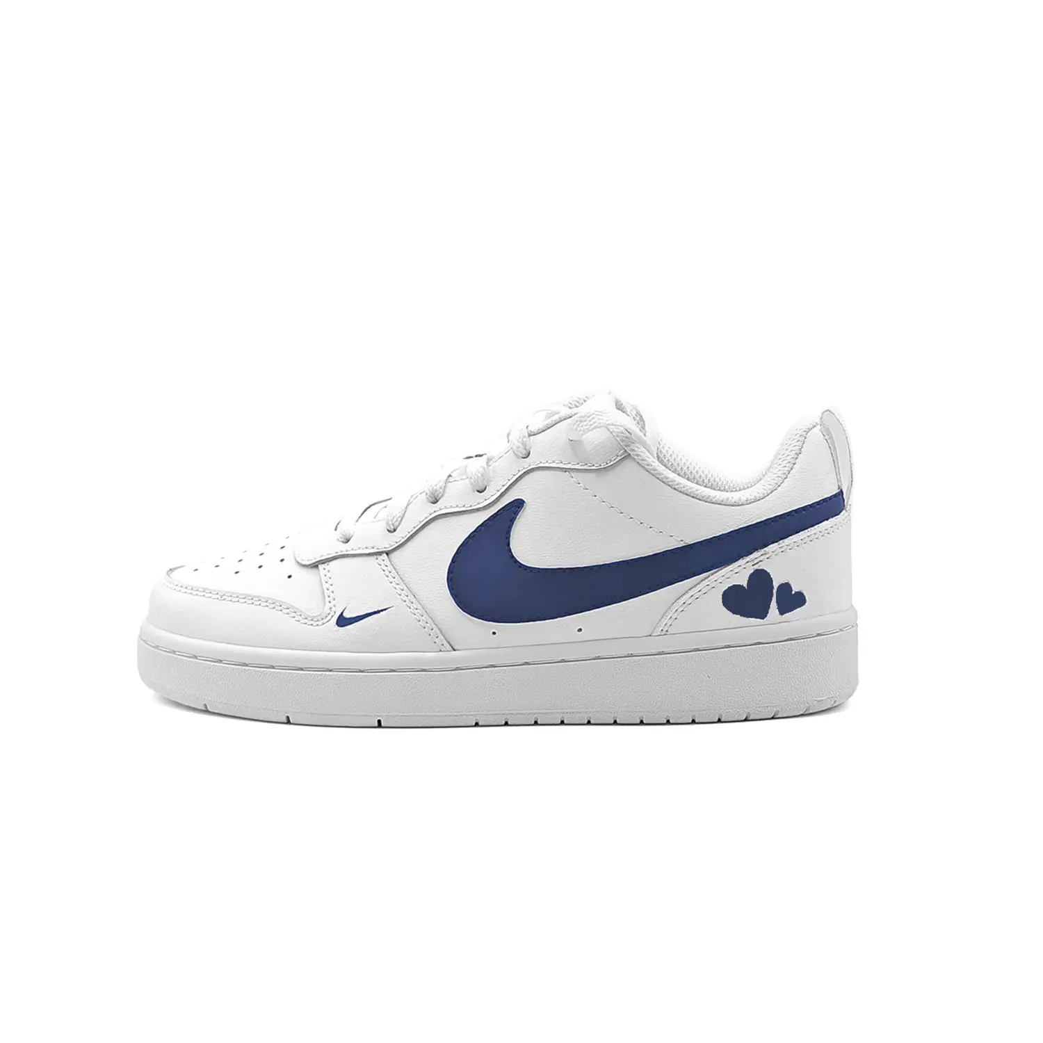 

Обувь для скейтбординга Court Borough 2 для детей, начальная школа Nike, темно-синий