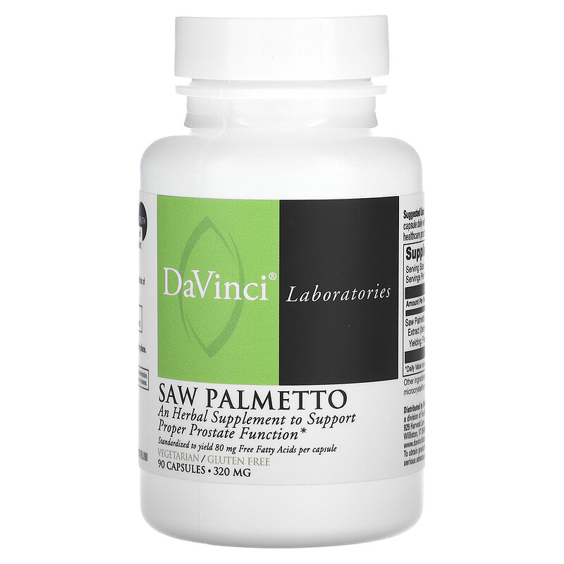 

DaVinci Laboratories, Сереноа, 320 мг, 90 капсул