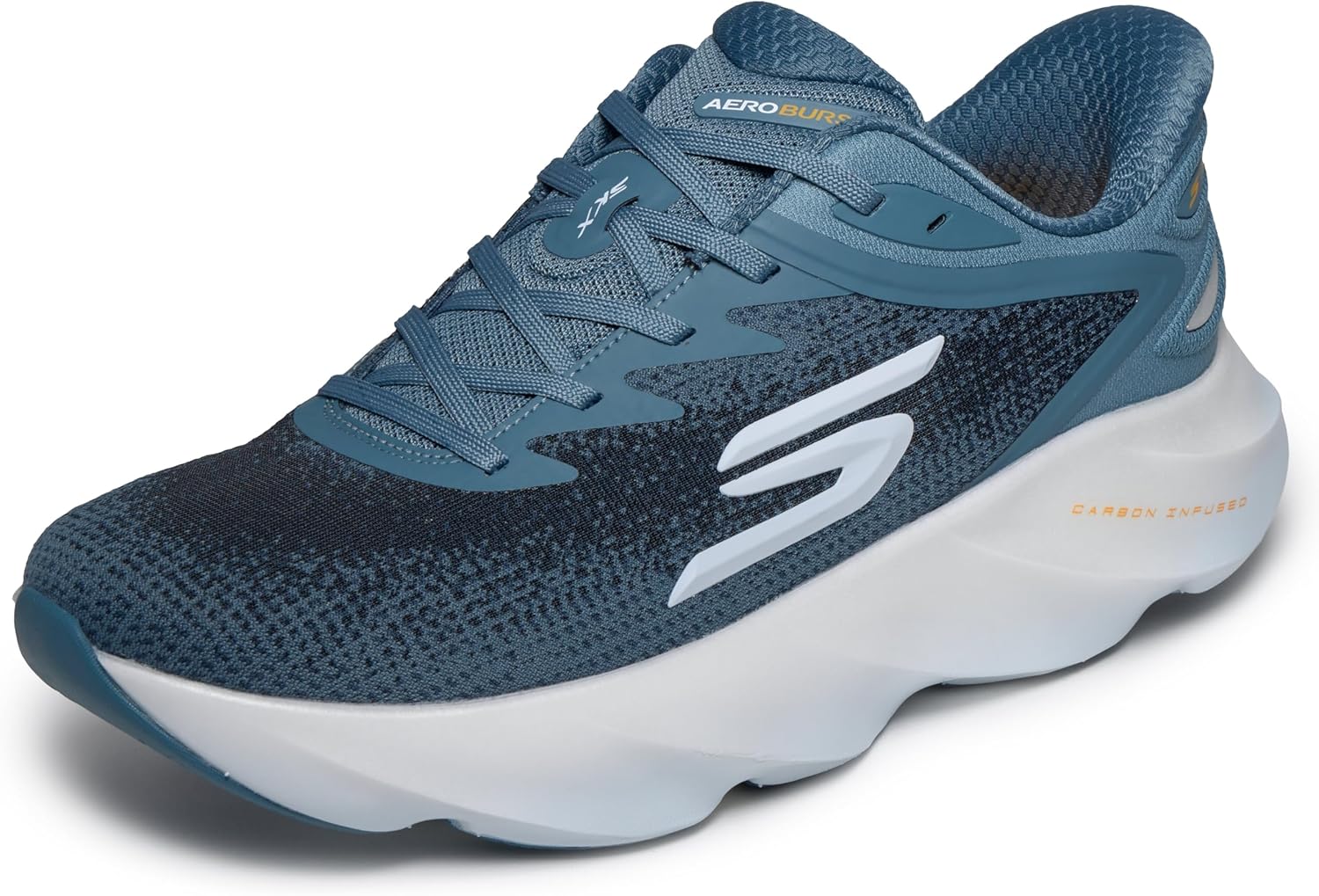 

Мужские слипоны Skechers Aero Burst без шнурков, Slate