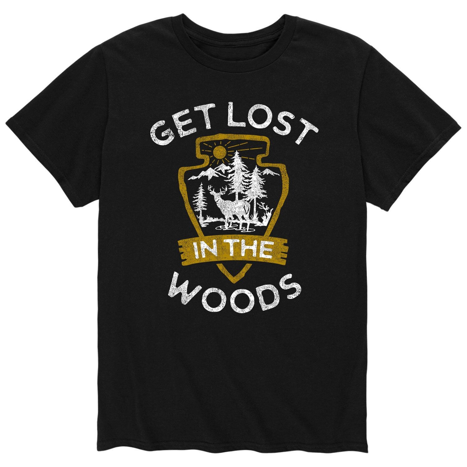 

Мужская футболка Get Lost In Woods Licensed Character