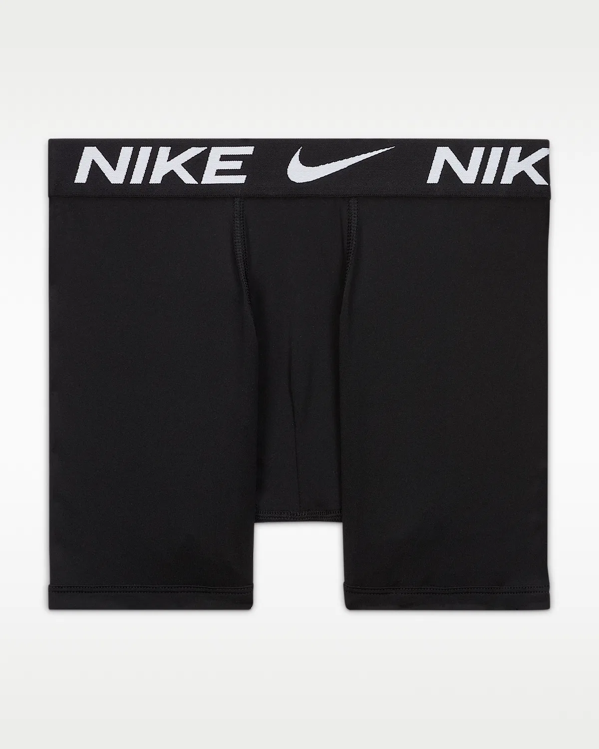 Большие детские боксеры Dri-FIT Solid (3 шт.) Nike, Black/Dark Grey — фото 4