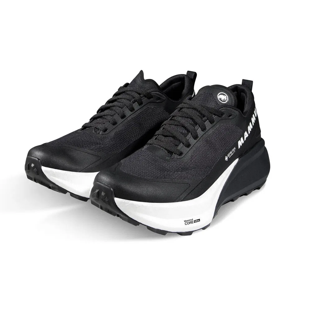Мужские чёрные функциональные кроссовки Energy Trail Endurance Ultra Low GTX от Mammut — фото 4