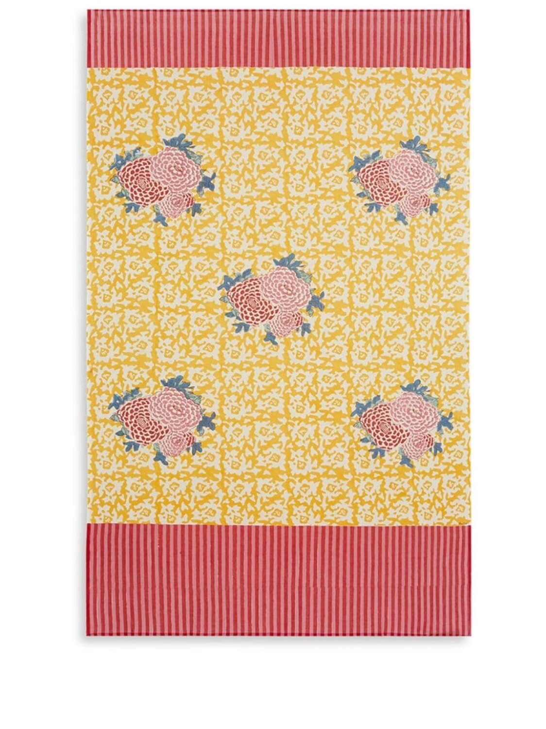 

Lisa Corti Arabesque Corolla floral-print beach towel, желтый