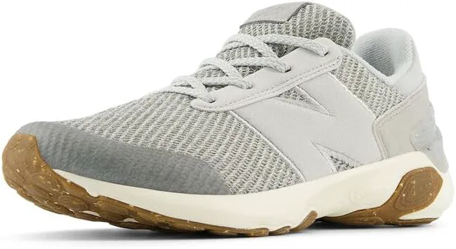Кроссовки для бега New Balance Kids' 1440 V1 на шнуровке, серый — фото 2