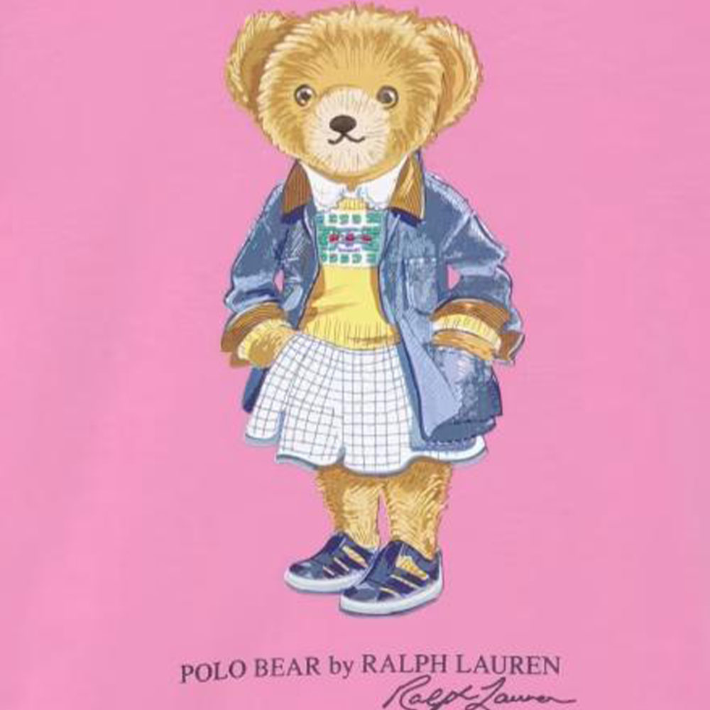 Polo Ralph Lauren Футболка розовая детская — фото 3