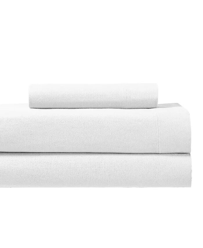 

Набор из 3-х плотных фланелевых простыней, Twin XL Egyptian Linens, белый