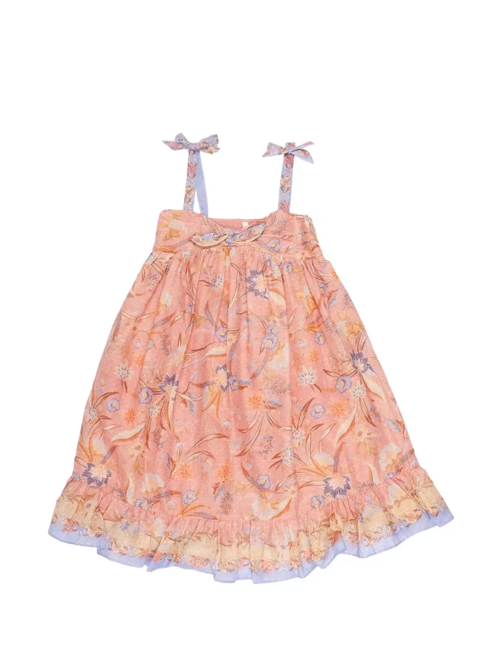 Платье с завязками Indra Zimmermann Kids, розовый