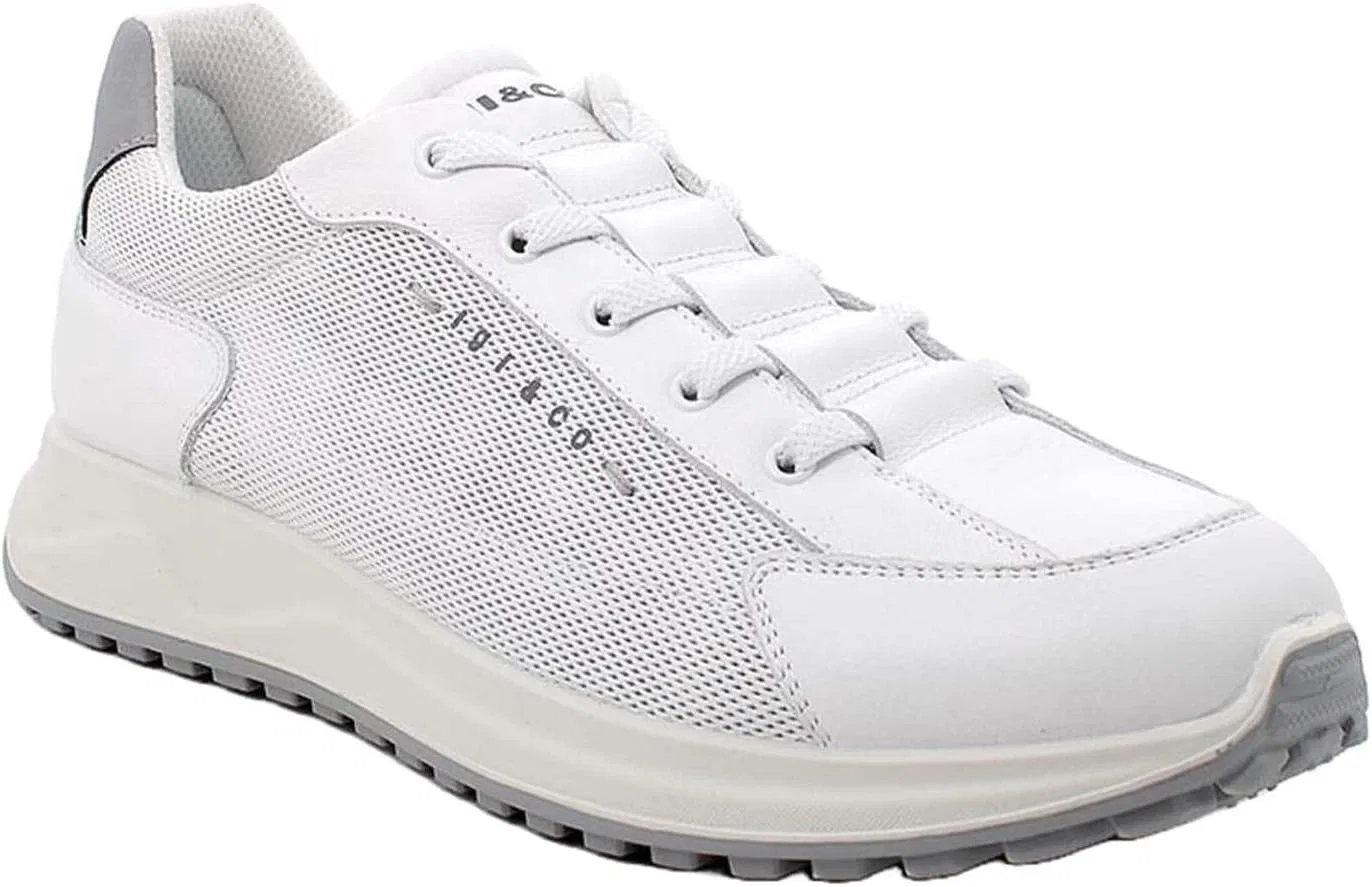 Кроссовки IGI&Co Herren U.saronno Oxford-Schuh, White — фото 2