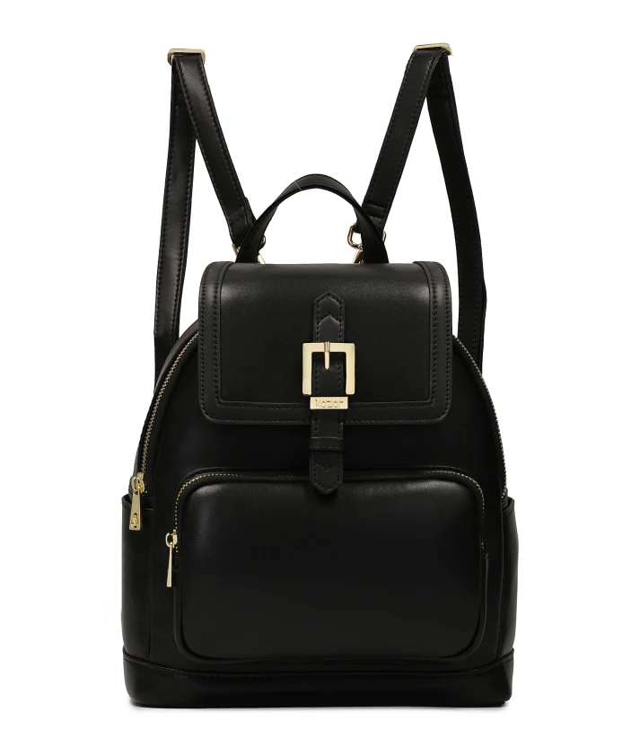 

Кожаный рюкзак с клапаном Kazar, черный