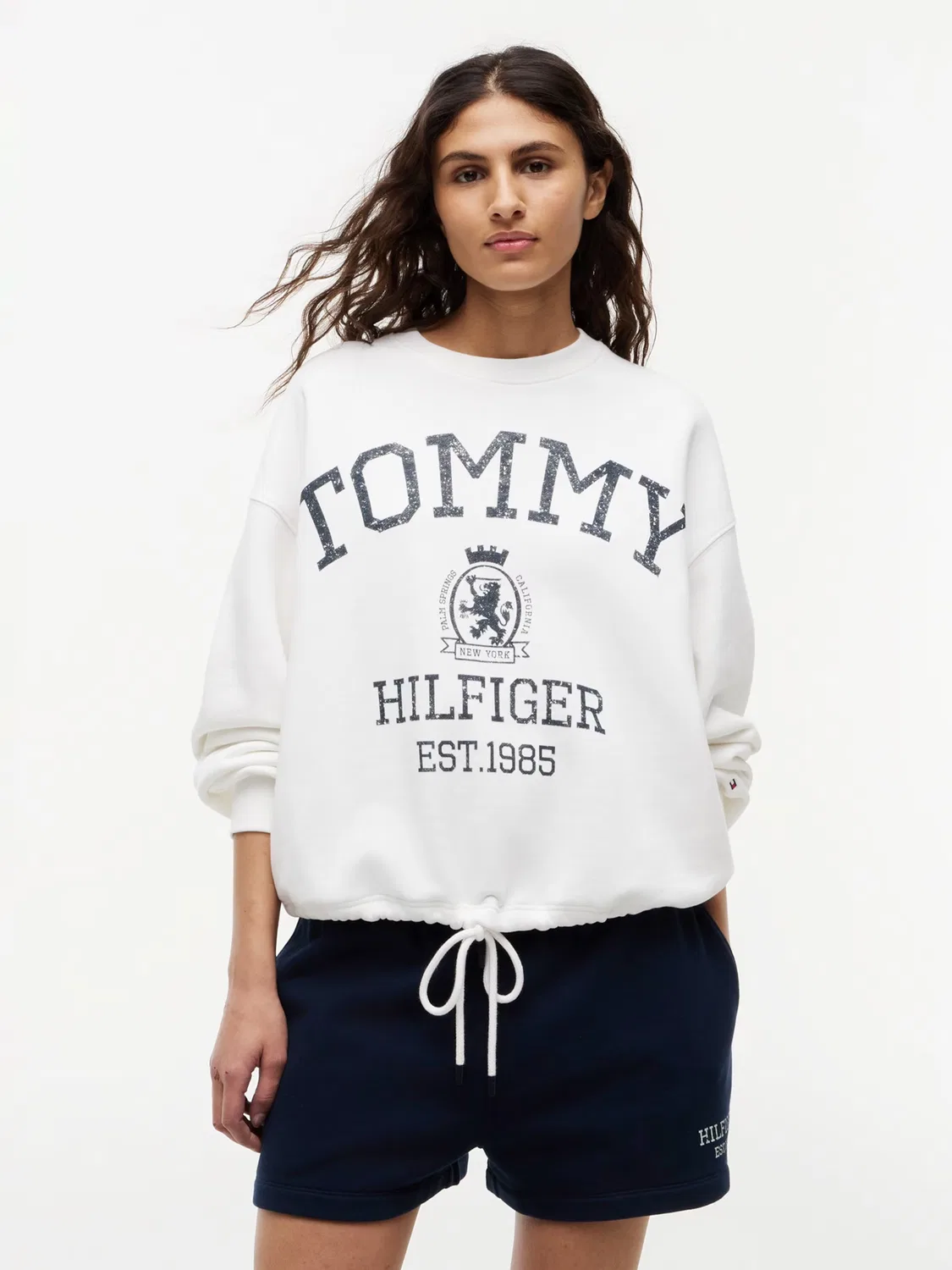 Толстовка 'VARSITY CREST' Tommy Hilfiger, White — фото 2