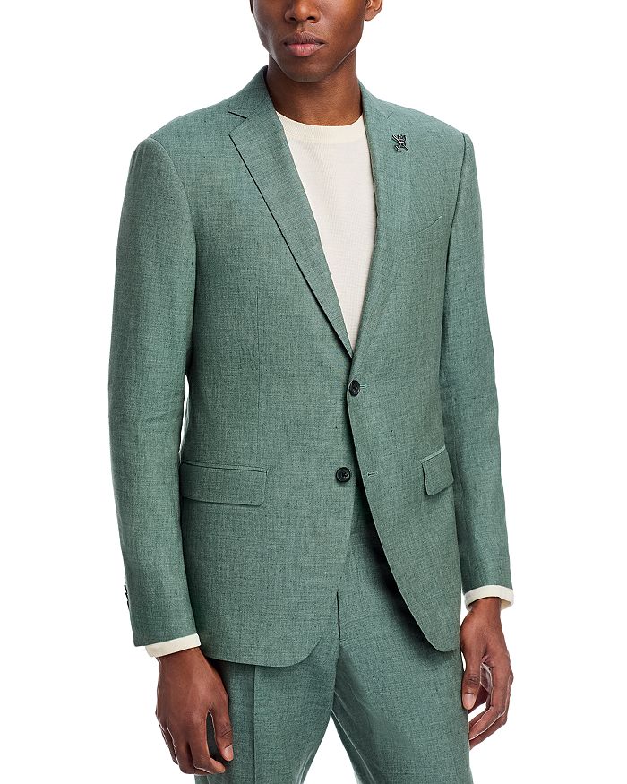 

Пиджак Delave Slim Fit John Varvatos Star USA, зеленый