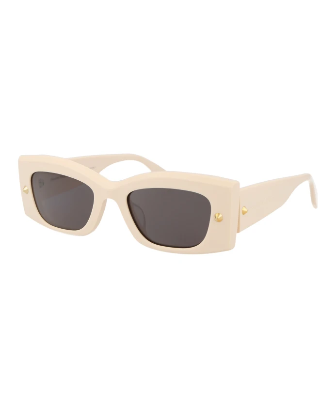 

Стильные солнцезащитные очки am0426s Alexander Mcqueen, бежевый