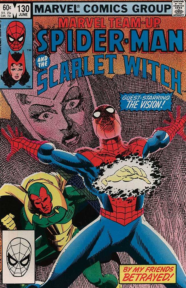 

Marvel Team-up #130 Featuring Spider-man and the Scarlet Witch June 1983 (Marvel)