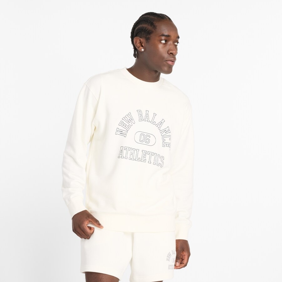 

Свитер new balance Sweatshirt, белый