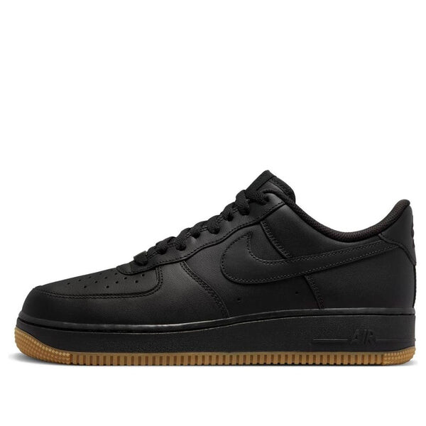 

Кроссовки air force 1 '07 'black gum' Nike, черный