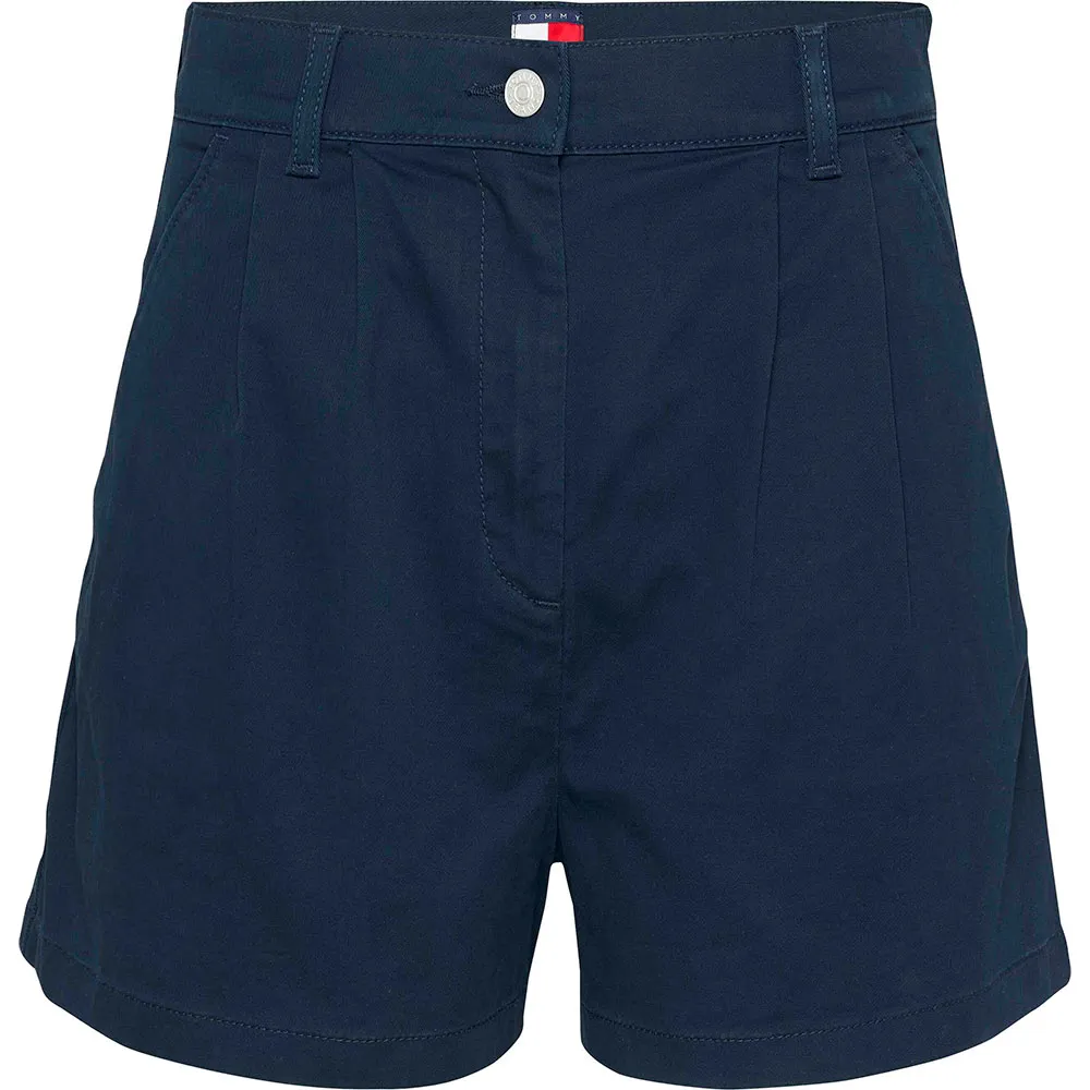 

Шорты Tommy Jeans Claire high waist, синий