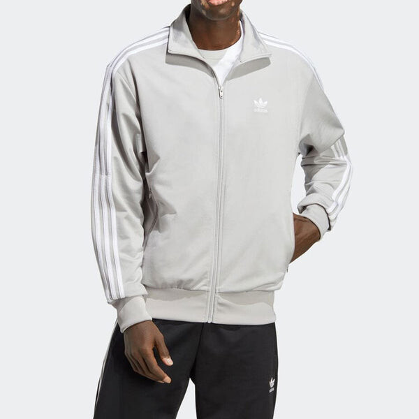 Куртка adidas Adicolor Classics Firebird Track Top 'Grey', серый — фото 3