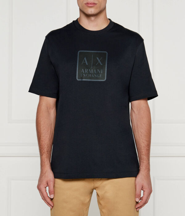 

Футболка Armani Exchange Regular Fit с логотипом, синий