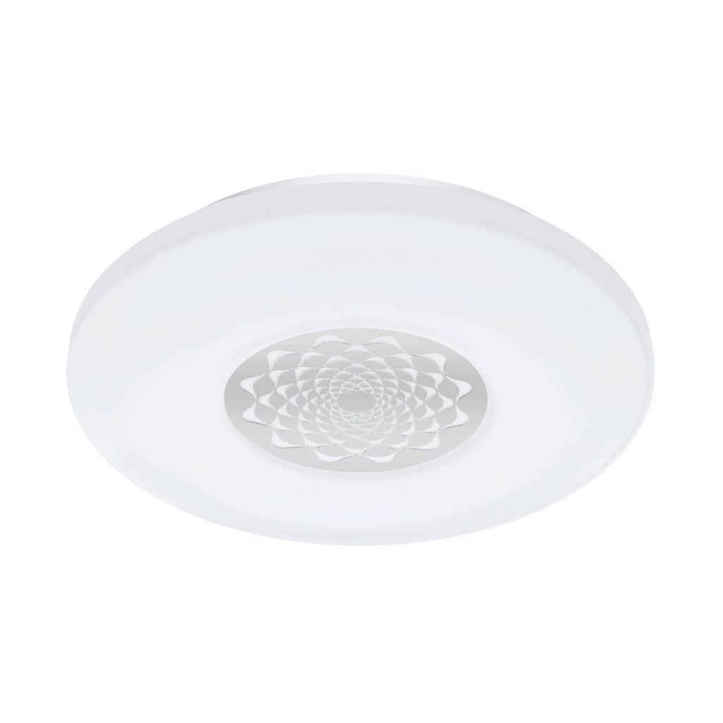

EGLO Crosslink CAPASSO-C RGB светодиодный потолочный светильник белый, хром 2100лм 34x7см, управляемый через приложение, серебро