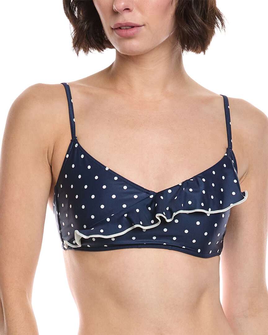 

Верхняя часть бикини Summersalt The Ruffle Marina, синий