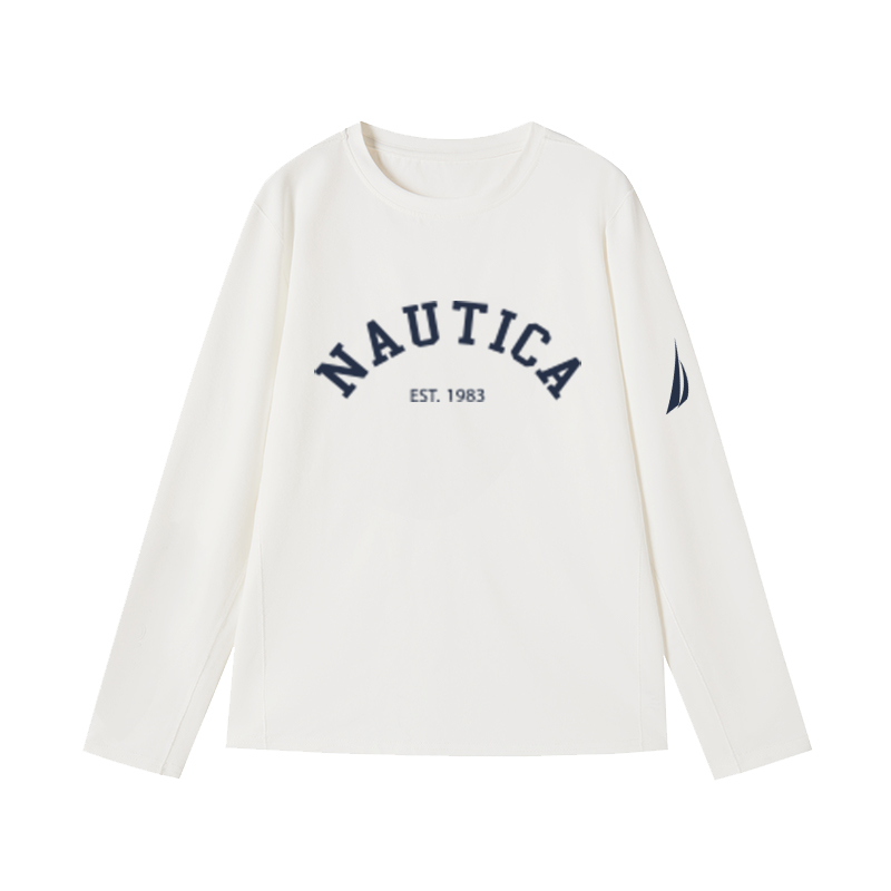

Лонгслив футболка осень подростки NAUTICA, белый
