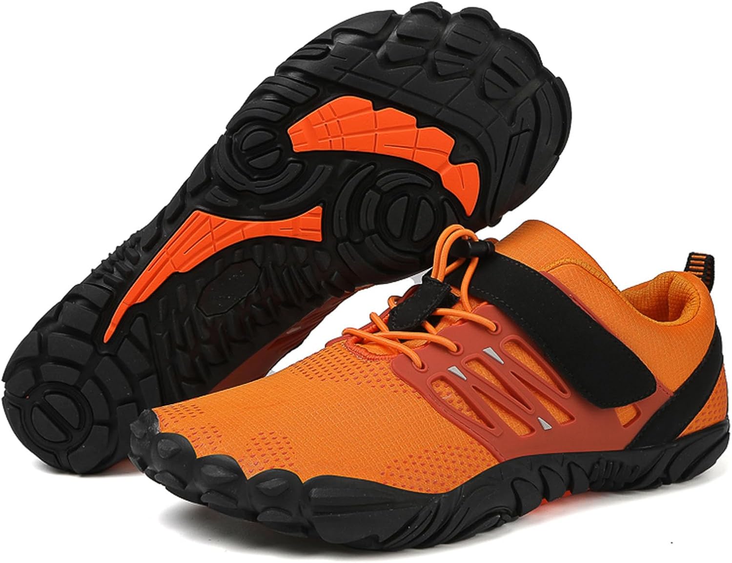

Женские и мужские ботинки SECHRITE для хождения, минималистичные кроссовки для трейлраннинга с нулевым перепадом подошвы, широкой носочной частью, для паркура, треккинга и тренировок, оранжевый