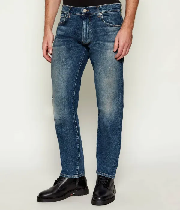 Джинсы Classic Fit_DB slim fit Boss, темно-синий — фото 3