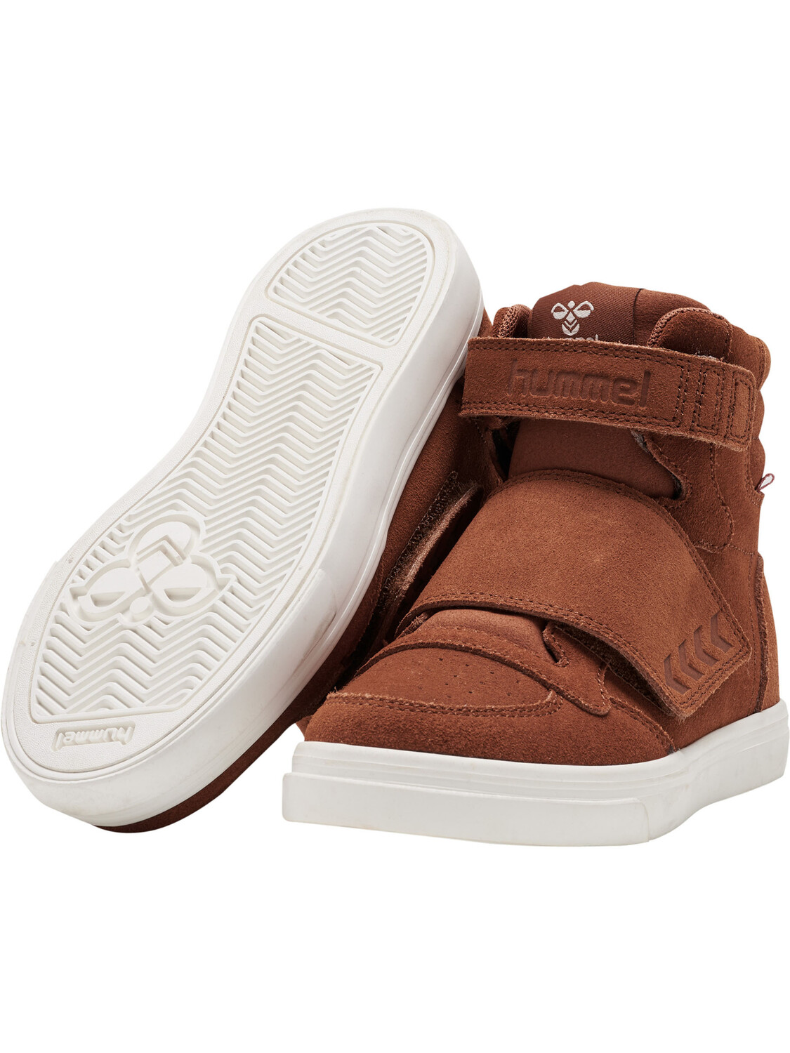 Высокие кроссовки Hummel High Stadil Tonal Jr, цвет SIERRA — фото 4